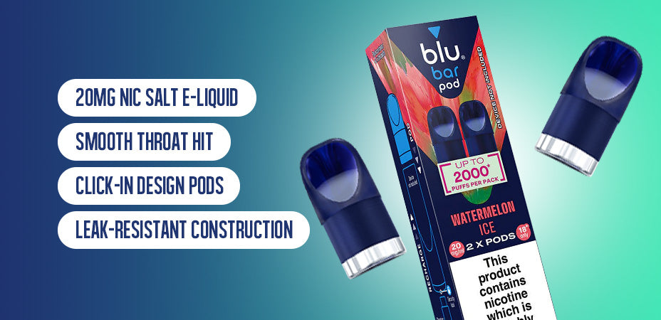 Pod Banner of Blu Box Prefilled Pod Kit
