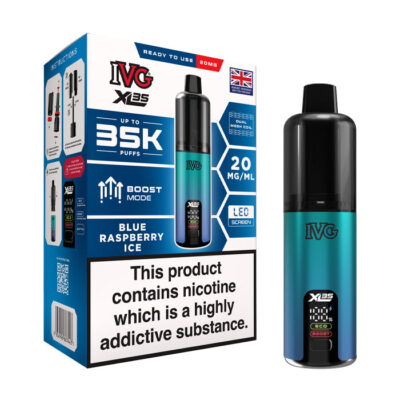 IVG XL35 Prefilled Pod Kit - Blue Raspberry Ice