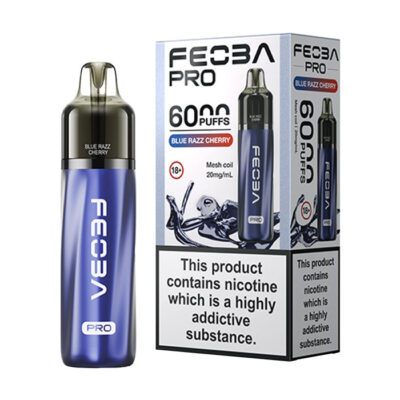 Blue Razz Cherry Feoba Pro Kit and Box