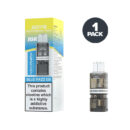 Blue Razz GB Juicy Pod Novamax 10K Prefilled Pod and Box
