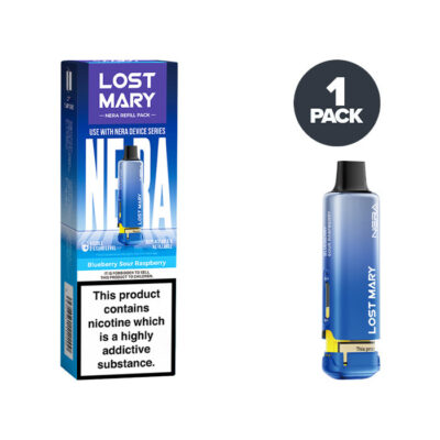 Blueberry Sour Raspberry Lost Mary Nera Refill Pack