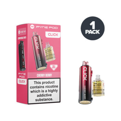 Cherry Berry Pyne Pod Click Refill and Box