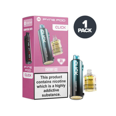 Cherry Ice Pyne Pod Click Prefilled Pod and Box