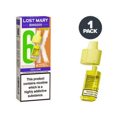 Cola Lime Lost Mary BM6000 Refill Pack 20mg