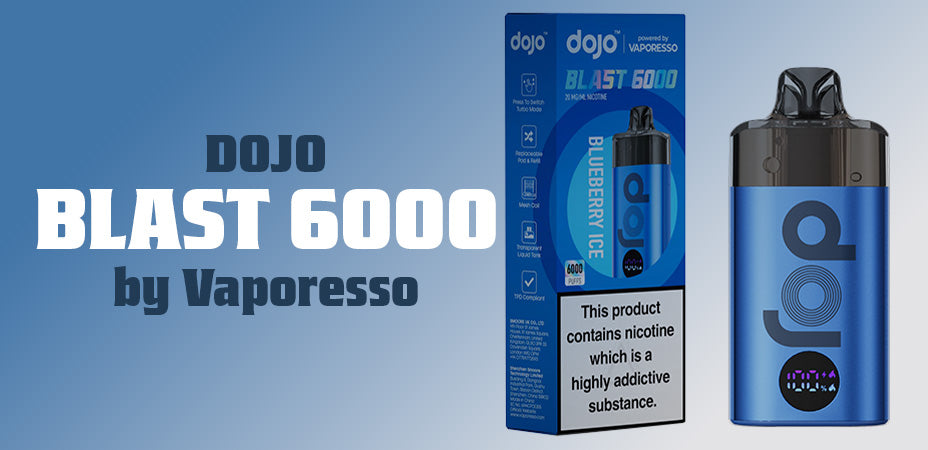 Vaporesso Dojo Blast 6000 Prefilled Pod Kit Banner