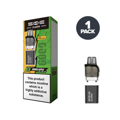 Double Apple SKE CL6000 Prefilled Pod and Box