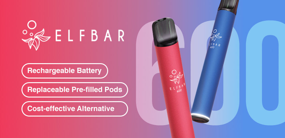 Elf Bar 600 Prefilled Pod Kit Banner