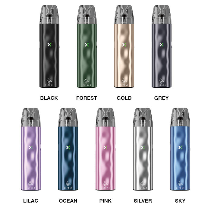Elf Bar Elfx Mini Vape Kit All Nine Colours