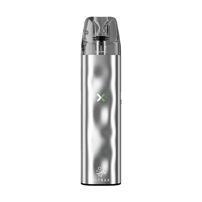Elf Bar Elfx Mini Vape Kit Silver