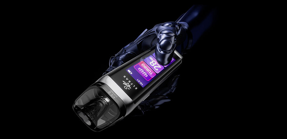 Banner showing the Elf Bar ELFX Ultra Pod Kit's Touchscreen