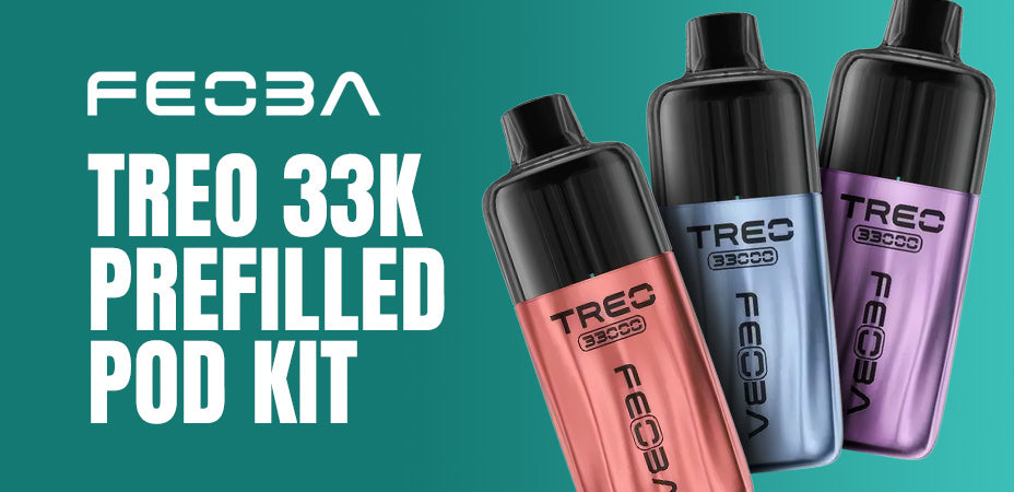 Main Banner of Feoba Treo 33K Prefilled Pod Kit