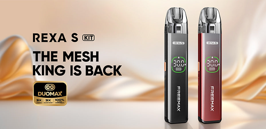 Freemax Rexa S Pod Kit Banner