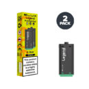 G. Bear Elux Legend 1500 2 in 1 Prefilled Pod and Box