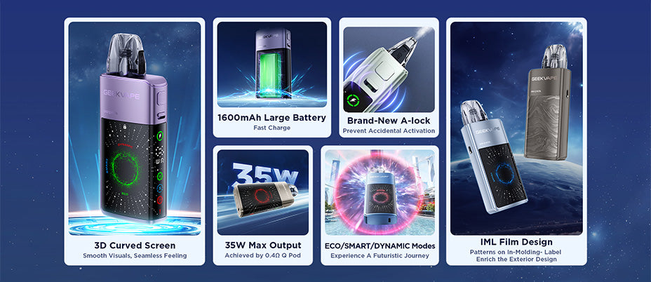 Key Features of Geekvape Digi Q Vista Vape Kit