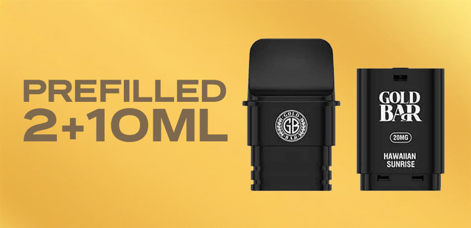 Gold Bar XL Prefilled Pod Kit Pods