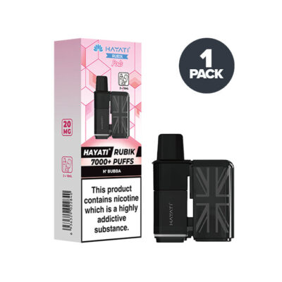 H' Bubba Hayati Rubik 7000 Prefilled Pods and Box