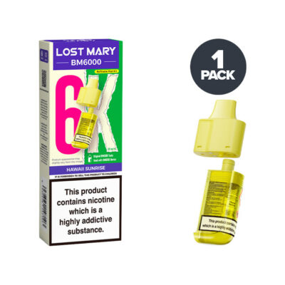 Hawaii Sunrise Lost Mary BM6000 Refill Pack 20mg