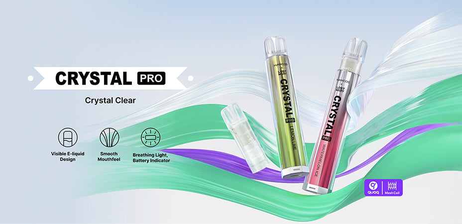 Hawcos X Lost Mary Crystal Pro Prefilled Vape Kit Banner