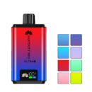 Hayati Pro Ultra Plus Prefilled Vape Kit with eight squares showcasing eight out of the twenty available flavours