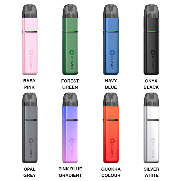 Hayati Quokka Elite Vape Kit with all colours