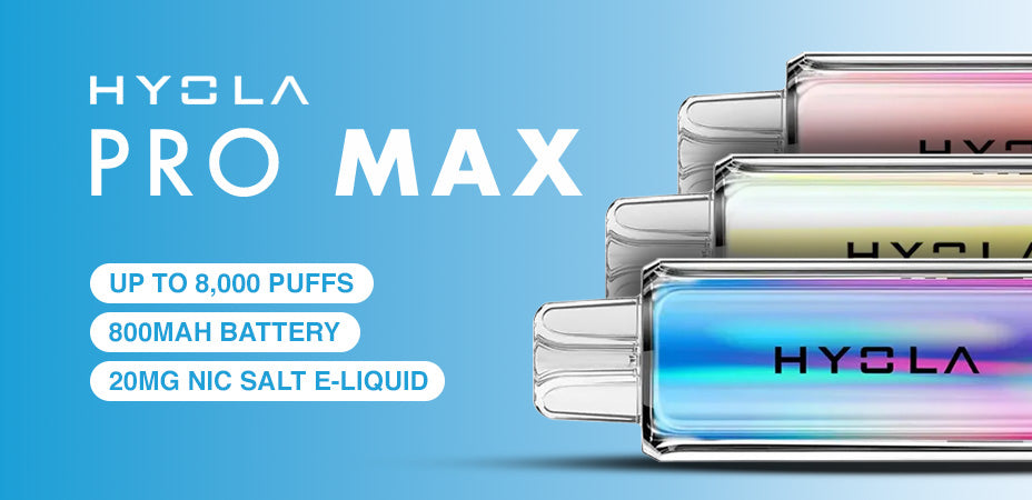 Hyola Pro Max 8000 Prefilled Pod Kit Banner