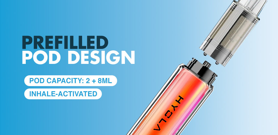Hyola Pro Max 8000 Prefilled Pod Kit Pod Design