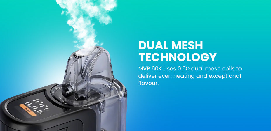 Dual Mesl of Innokin MVP 60K Prefilled Pod Kit