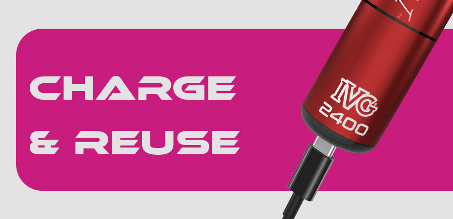 Battery Banner of IVG 2400 4 In 1 Prefilled Pod Kit