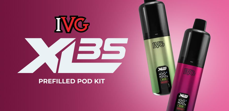 Main Banner of IVG XL35 Prefilled Pod Kit
