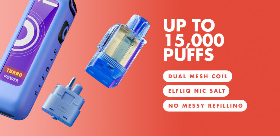 Banner showing the Elf Bar JoinOne 15 Refill Packs