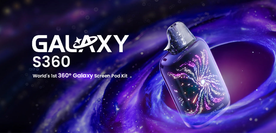 Banner showing the Lost Vape Galaxy S360 Pod Kit
