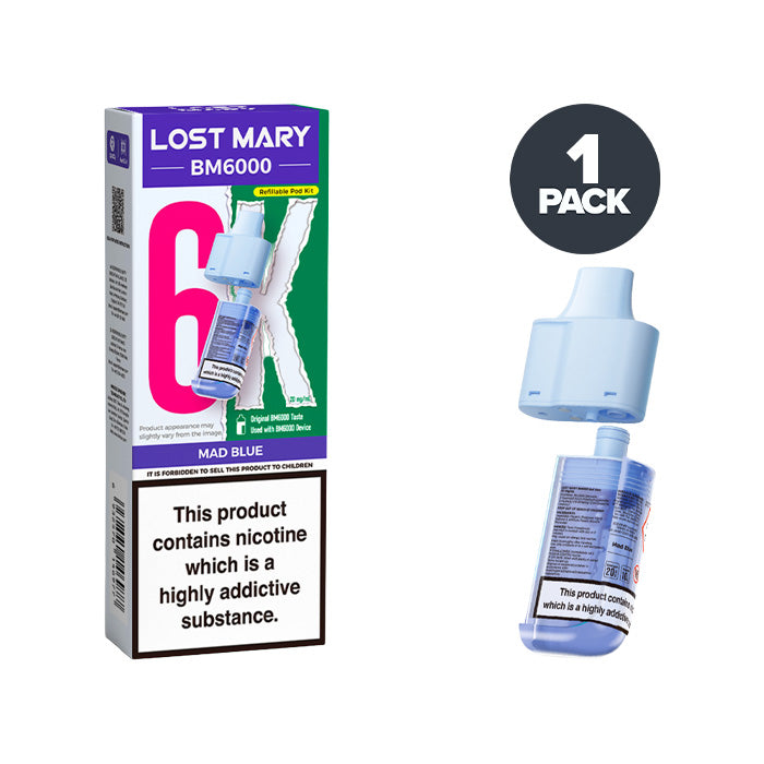 Mad Blue Lost Mary BM6000 Refill Pack 20mg