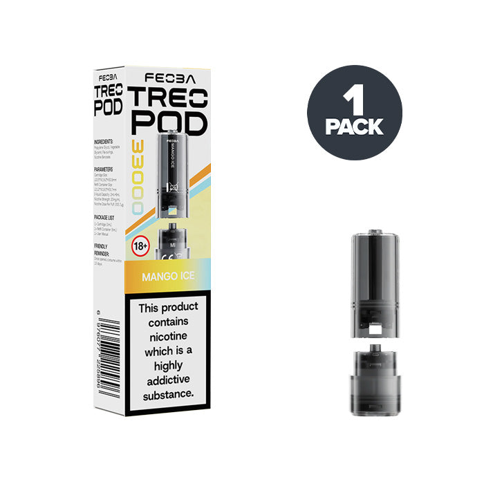 Mango Ice Feoba Treo 33K Prefilled Pods