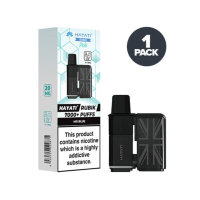 Mr Blue Hayati Rubik 7000 Prefilled Pods and Box