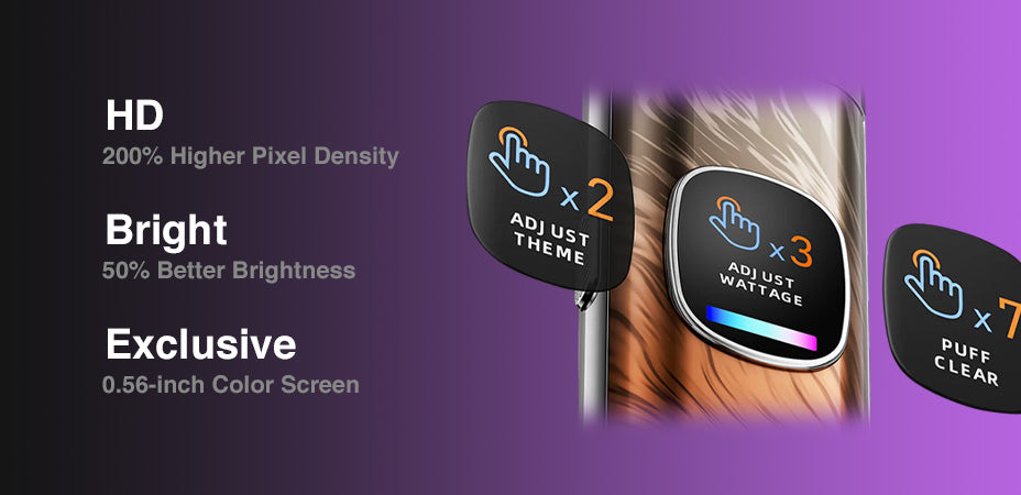 OXVA Xlim Pro 2 Pod Kit Power & Screen Banner