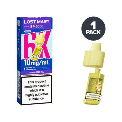 Pineapple Ice Lost Mary BM6000 Refill Pack 10mg