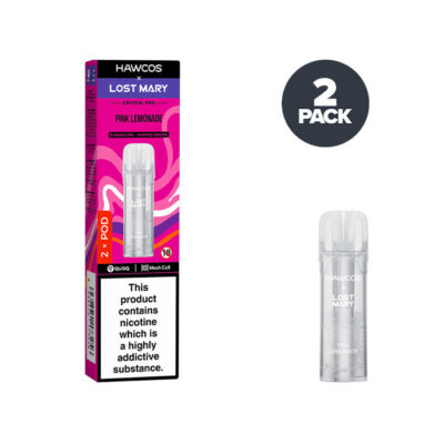 Pink Lemonade X Lost Mary Crystal Pro Prefilled Pod and Box