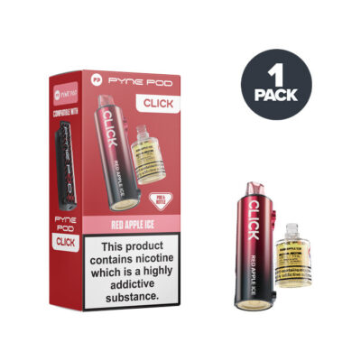 Red Apple Ice Pyne Pod Click Refill and Box