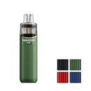 Relx MaxGo Kit with four squares showcasing four out of the sixteen available flavours