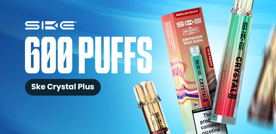 SKE Crystal Plus Prefilled Pod Kit Banner