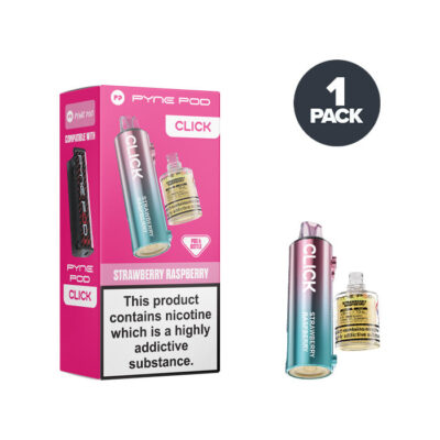 Strawberry Raspberry Pyne Pod Click Refill and Box