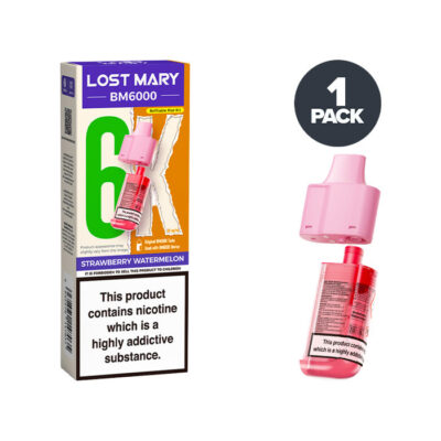 Strawberry Watermelon Lost Mary BM6000 Refill Pack 20mg