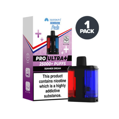 Summer Dream Hayati Pro Ultra Plus Prefilled Pod and Box