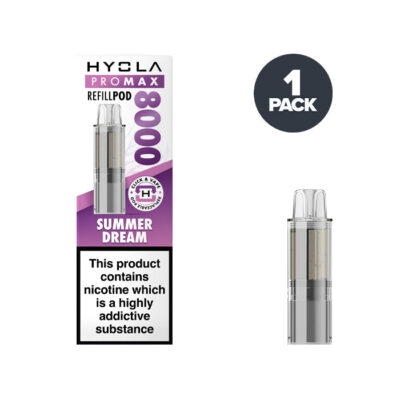 Summer Dream Hyola Pro Max 8000 Prefilled Pod and box.