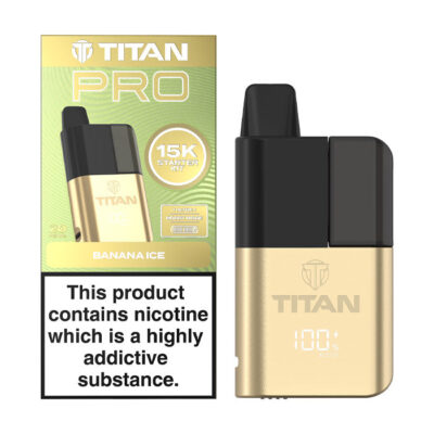 Titan Pro 15K Prefilled Pod Kit - Banana Ice