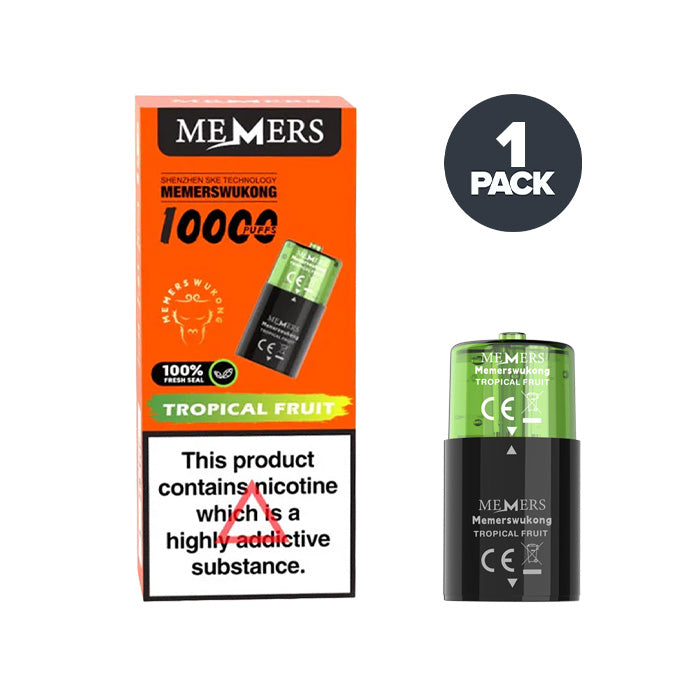 Tropical Fruit Memers Wukong V10000 Prefilled Pod and Box
