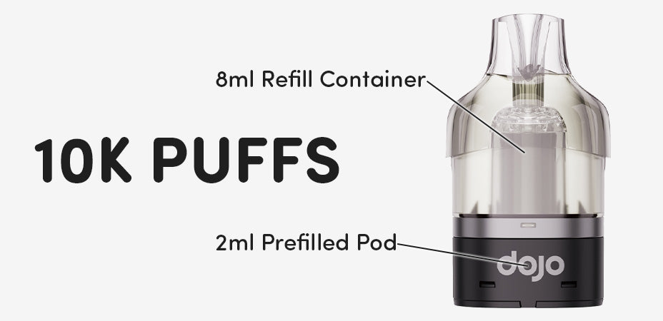 Vaporesso Dojo Blast 10K Prefilled Pod Kit Pods