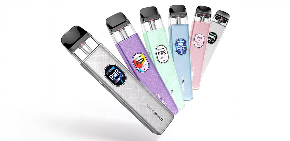 Banner showing the Vaporesso Xros 5 Pod Kit's Screen Themes