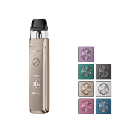 Vaporesso Xros Pro 2 Pod Kit with seven squares showcasing all the available colours