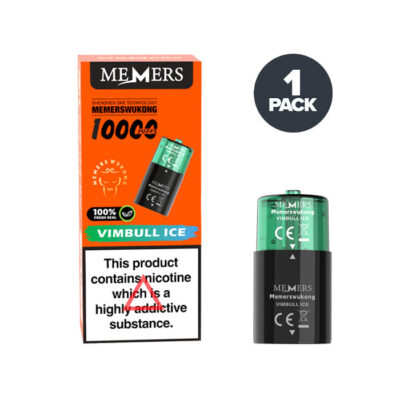 Vimbull Ice Memers Wukong V10000 Prefilled Pod and Box